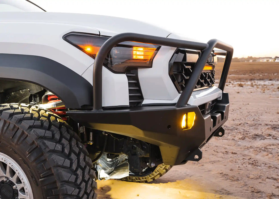 Backwoods Hi-Lite Overland Front Bumper W/ Bull Bar For Tacoma (2024-Current)