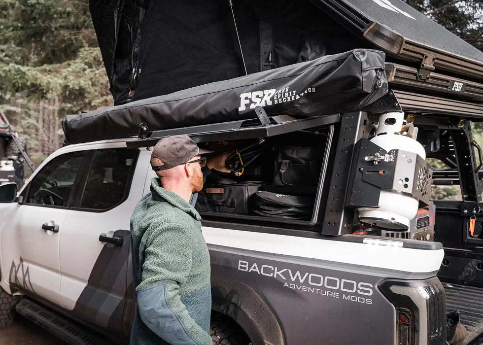 Backwoods Overland Bed Rack For Tacoma (2005-Current)