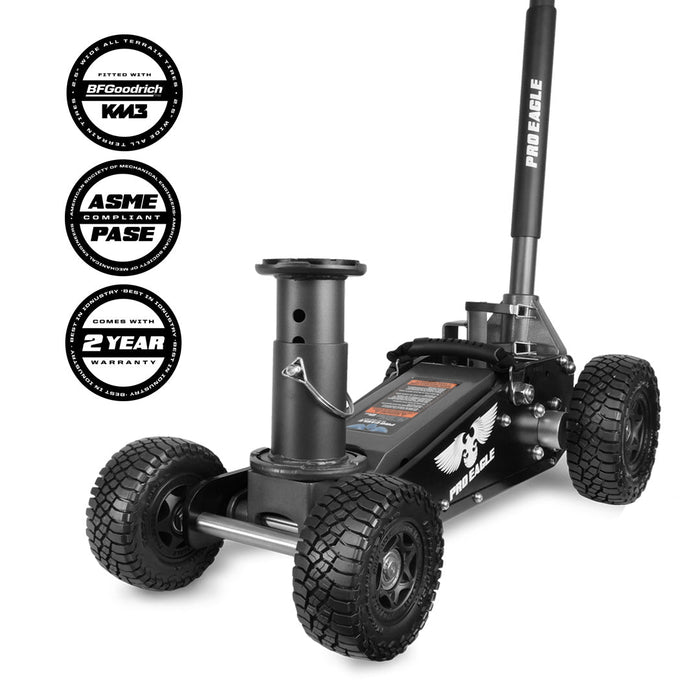 Pro Eagle 2 Ton Big Wheel Off Road Jack "The Beast"