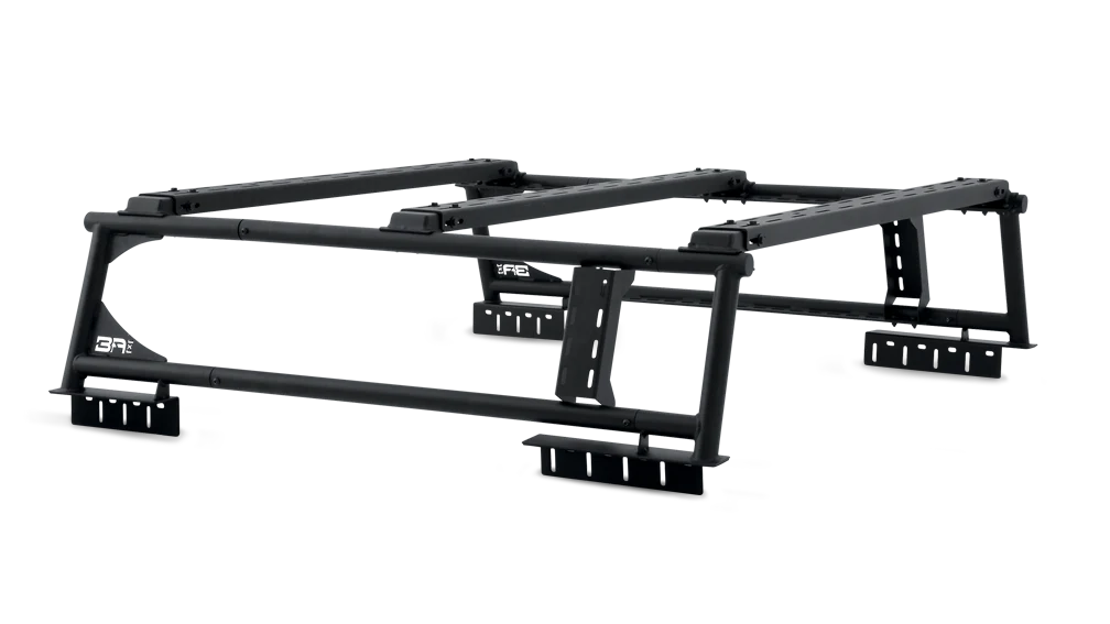 Body Armor Mid Size Universal Overland Bed Rack — Lifestyle
