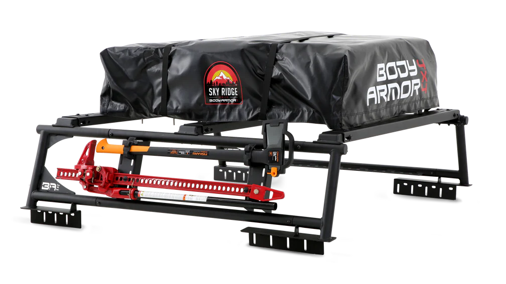 Body Armor Mid Size Universal Overland Bed Rack — Tacoma Lifestyle