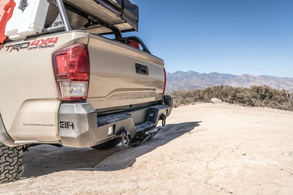 Body Armor Pro Series Rear Bumper For Tacoma (2016-2023)