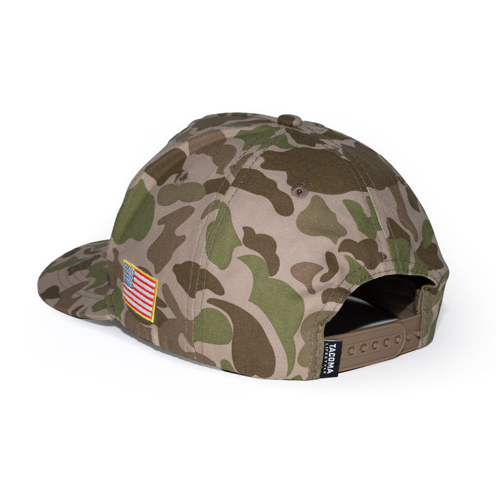 Tacoma Lifestyle Camo Flag Hat