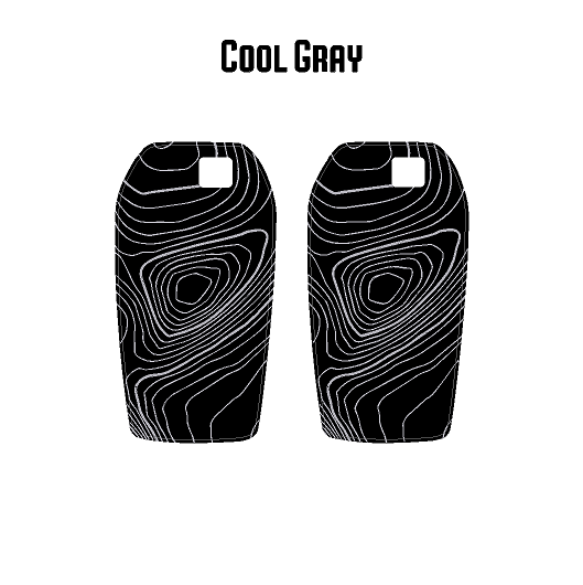 StickeFab Topographic Key Fob Overlay for Tacoma (2024-Current)