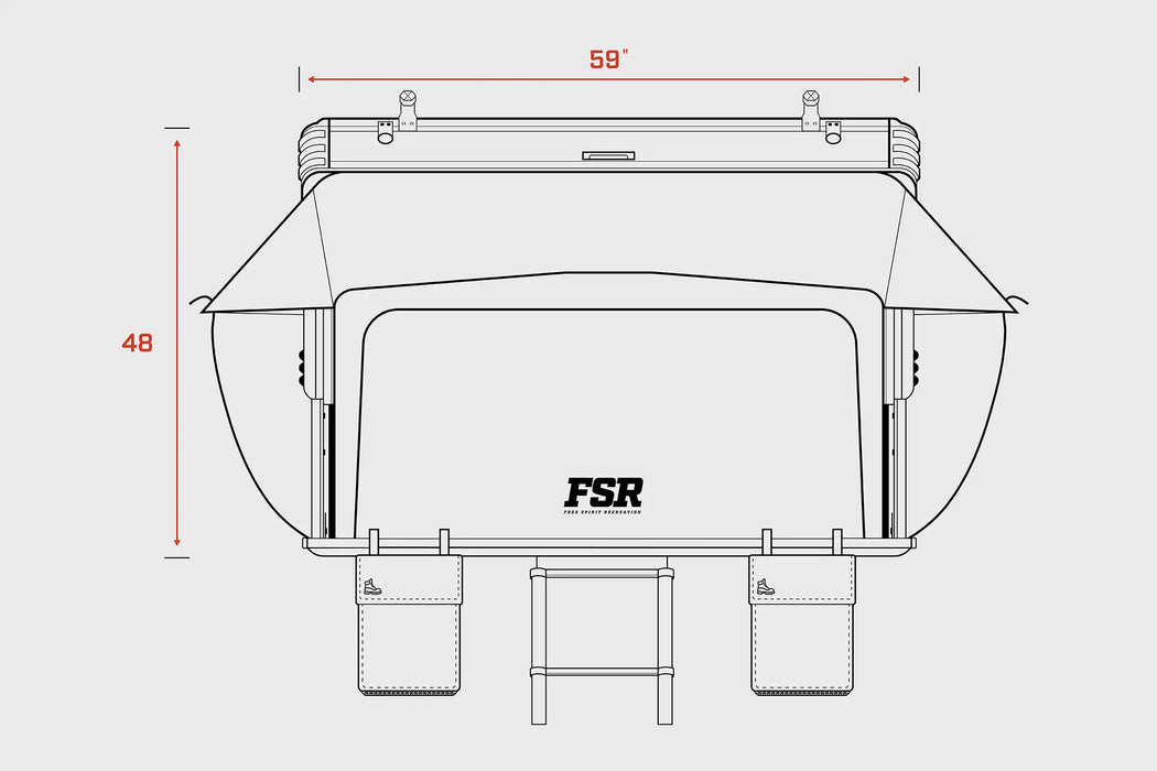 Freespirit Recreation Kali Rooftop Tent
