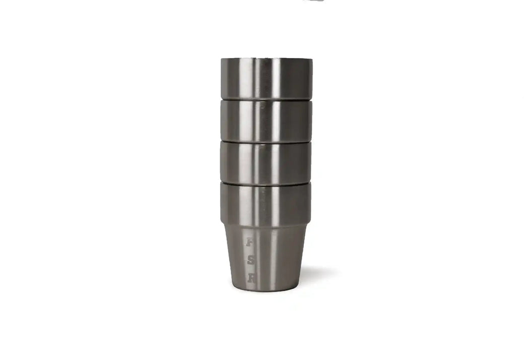 Freespirit Recreation Whiskey Cup Set 4-Piece Camp Set