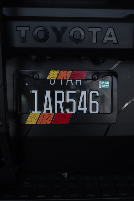 Tacoma Lifestyle Heritage License Plate Frame For Tacoma