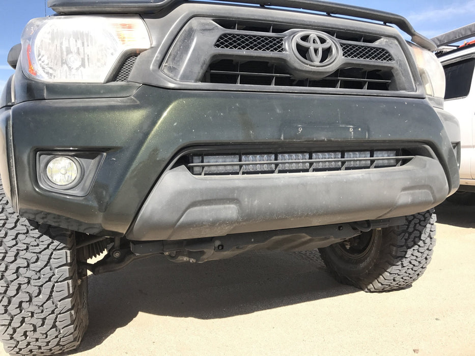Cali Raised Lower Bumper Hidden LED Light Bar Kit For Tacoma (2005-2015)