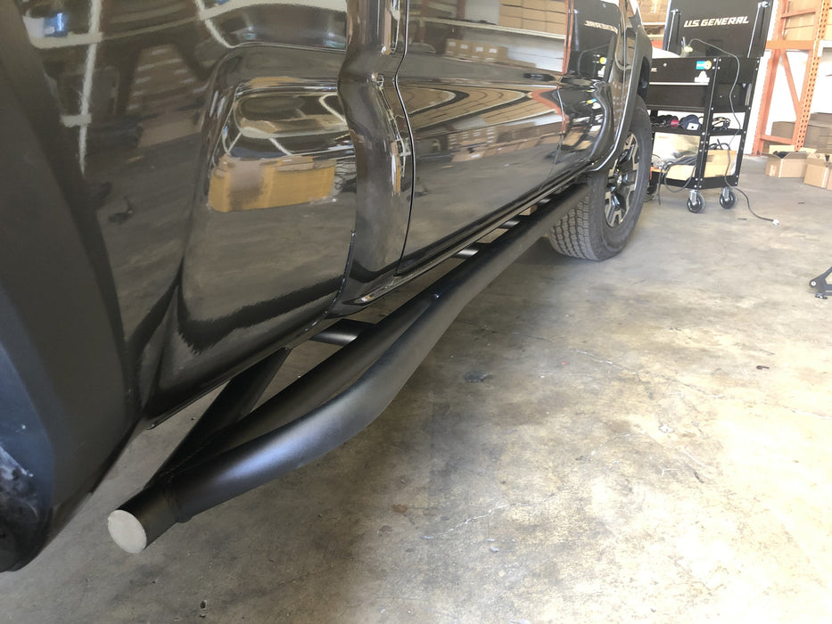 Cali Raised Trail Edition Bolt-On Rock Sliders For Tacoma (2005-2023)