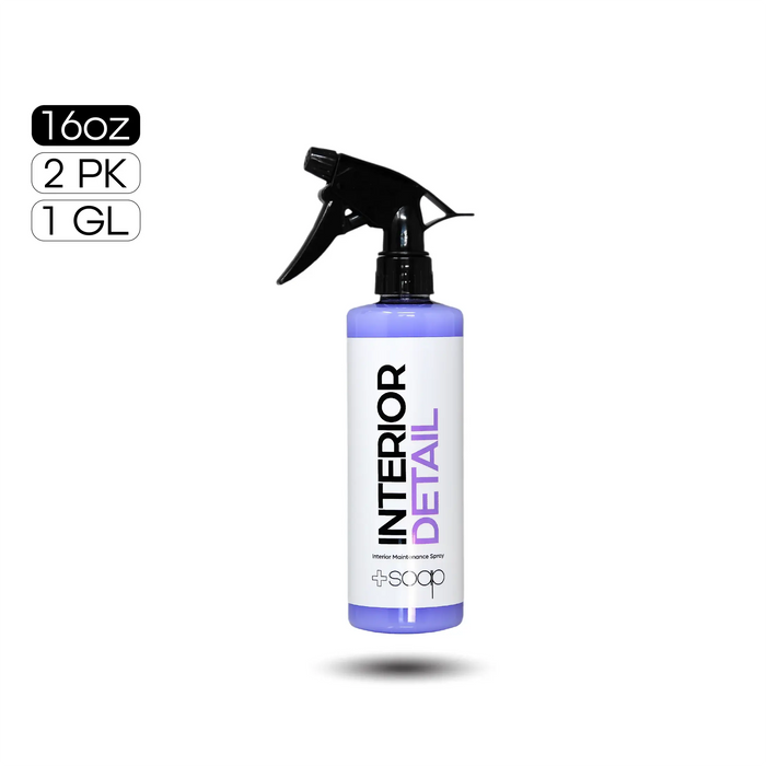 Plus Soap Interior Detail Spray | Dashboard & Trim Detailer