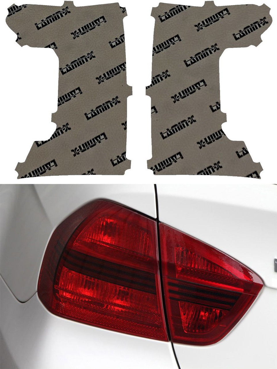 Lamin-x Smoked Tail Light Film For Honda – Precut Tint Kit, Gloss Finish, DIY Installation
