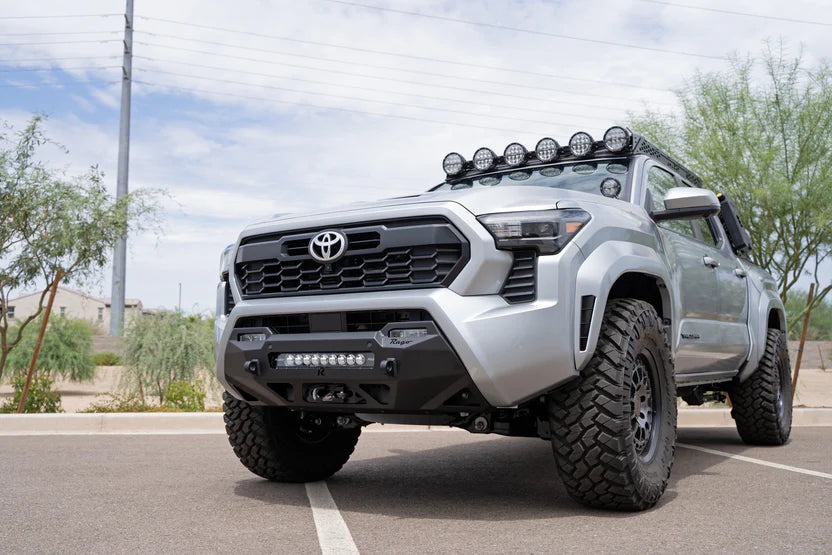 Rago Fabrication Center Mount Winch Front Bumper For Tacoma (2024-Current)