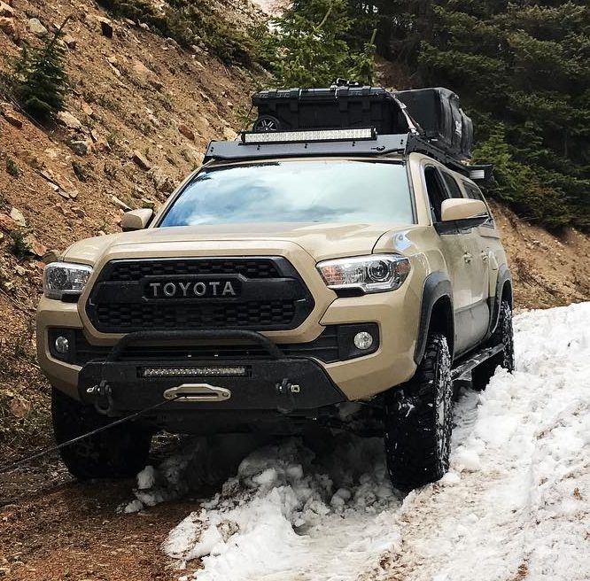 Southern Style Slimline Hybrid Front Bumper For Tacoma (2016-2023)