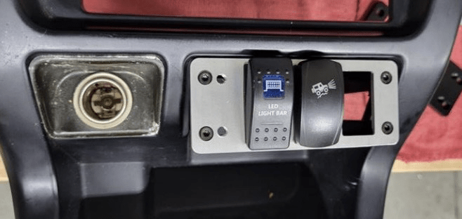 SRQ Fab Billet Ashtray Switch Mount System For Tacoma (1995-2004)
