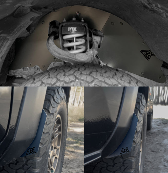 ARK TriXpoly Splash Guards & Mudflap Micros For Tacoma (2016-2023)
