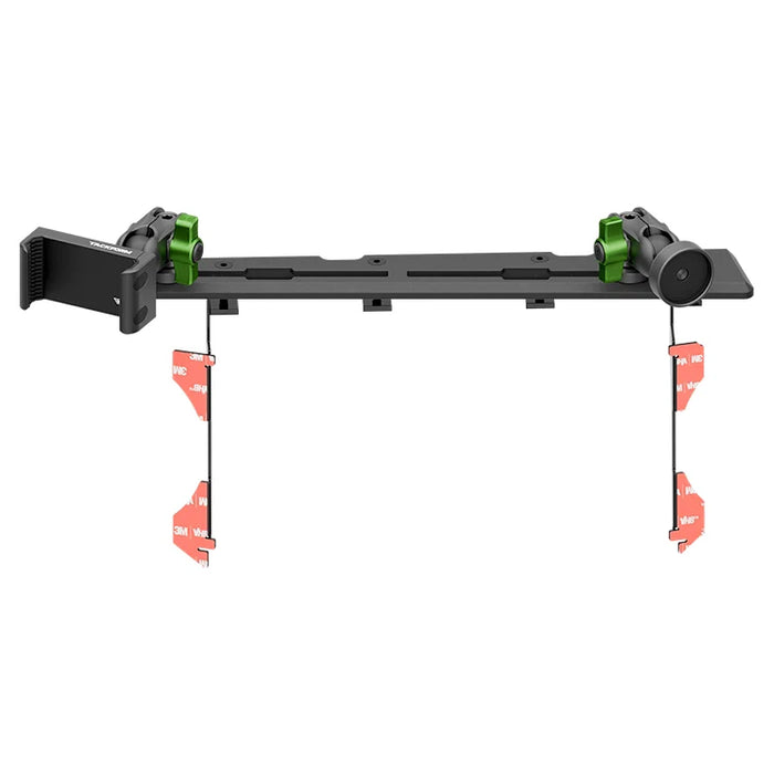 Tackform TRAXX  Slim Track Dash Bracket With 20LITE Phone & Midland Magnetic CB Radio Mic Mounts for Tacoma (2016-2023)