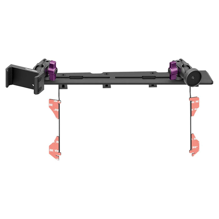 Tackform TRAXX  Slim Track Dash Bracket With 20LITE Phone & Midland Magnetic CB Radio Mic Mounts for Tacoma (2016-2023)