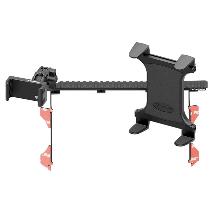 Tackform TRAXX™  Assault Track Picatinny Dash Bracket With Dual Wireless Charging Phone Mounts for Tacoma (2016-2023)