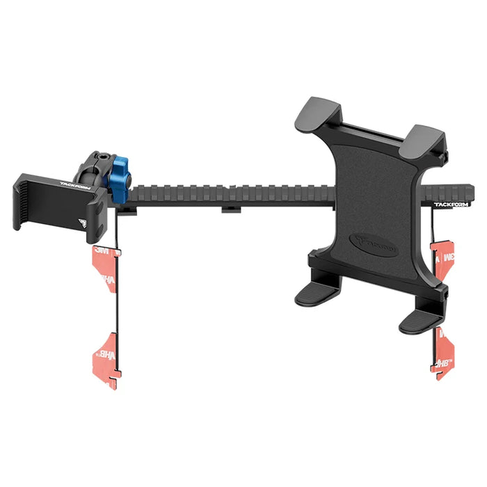 Tackform TRAXX™  Assault Track Picatinny Dash Bracket With Dual Wireless Charging Phone Mounts for Tacoma (2016-2023)