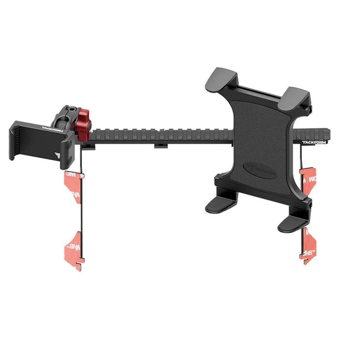 Tackform TRAXX™  Assault Track Picatinny Dash Bracket With Dual Wireless Charging Phone Mounts for Tacoma (2016-2023)
