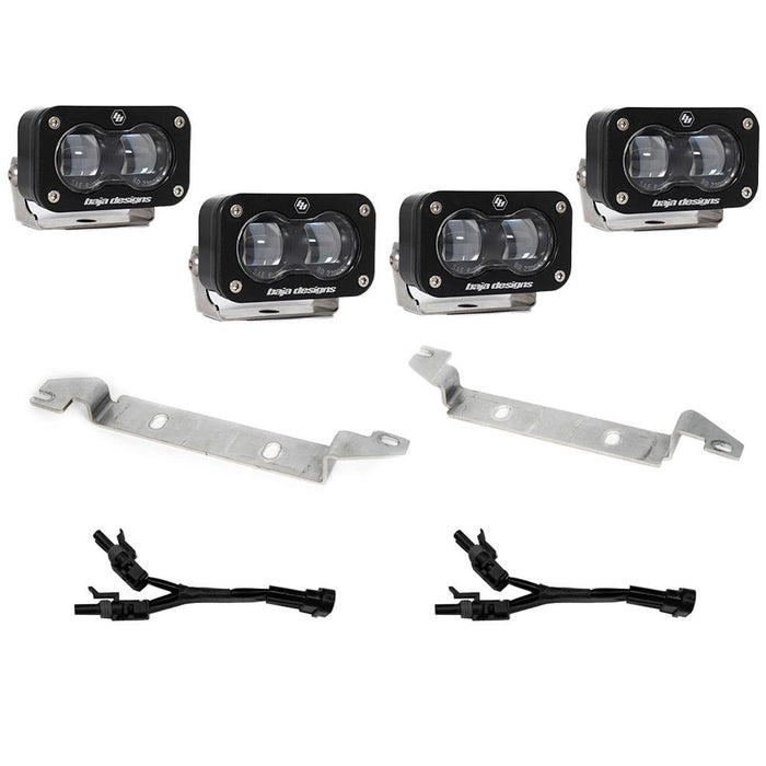 Baja Designs S2 SAE OEM Fog Light Replacement Kit For Tacoma (2024-Current)