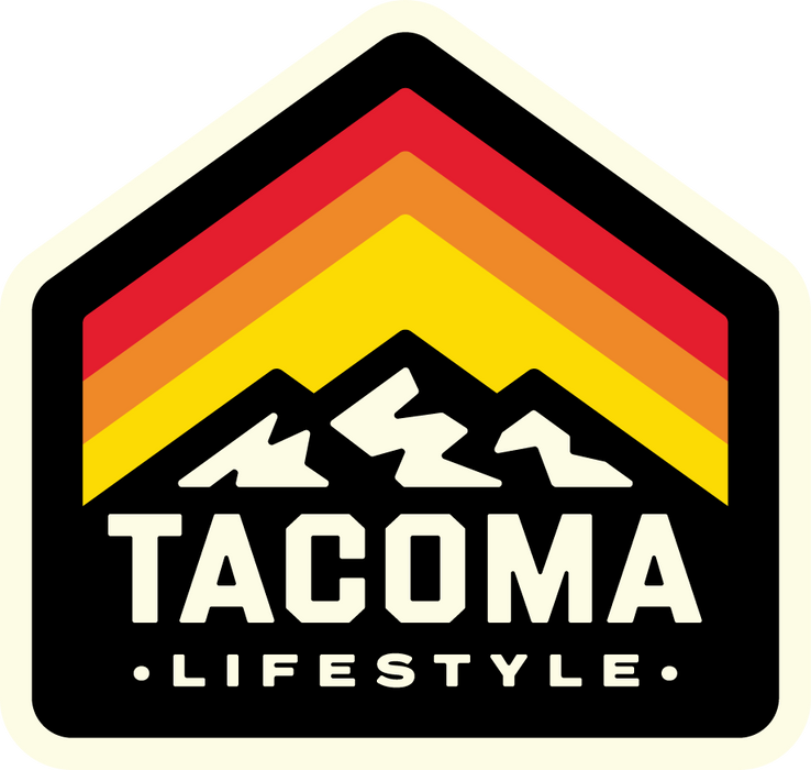Tacoma Lifestyle Heritage Mountain Sticker