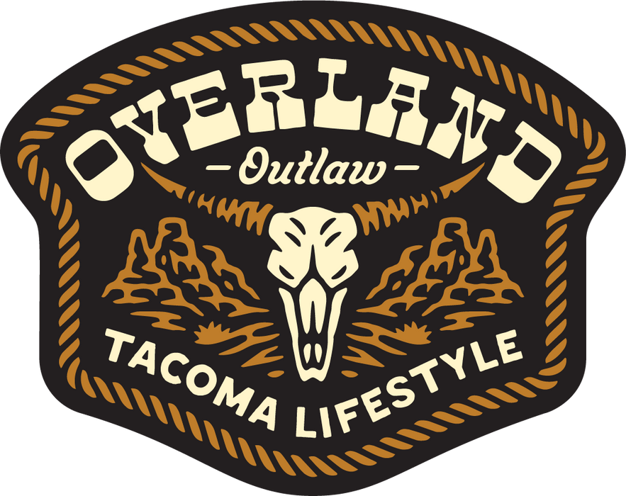 Tacoma Lifestyle Overland Outlaw Sticker