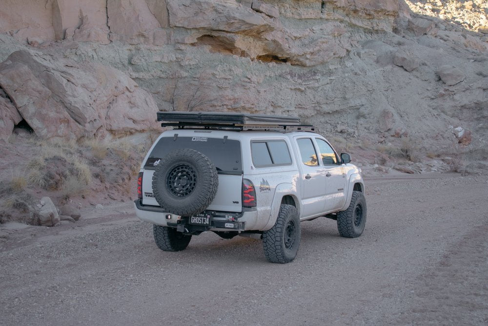 Toyota Tacoma Hitch Mounted Spare Tire Carrier Swing Away RIGd