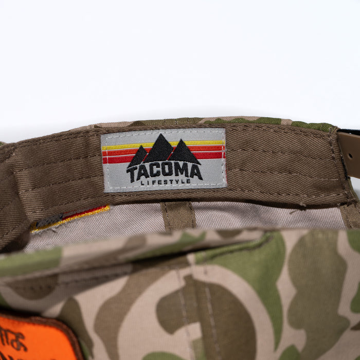 Tacoma Lifestyle Camo Flag Hat