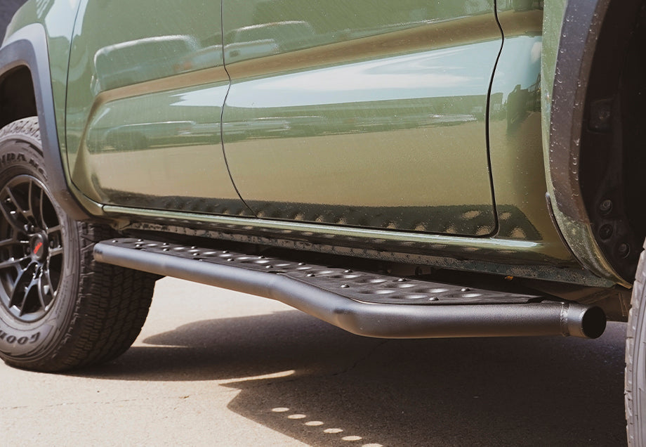 Cali Raised Step Edition Bolt-On Rock Sliders For Tacoma (2005-2023)