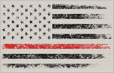 StickerFab Sun Visor Airbag Label Distressed American Flag Overlays for Tacoma (2016-2023)