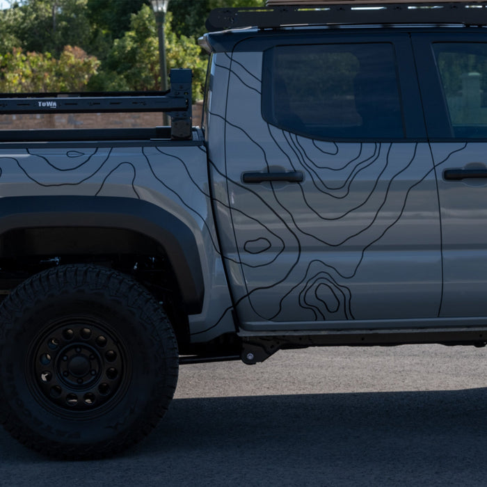 Wraplander DIY Topography Vinyl Wrap Full Car Kit
