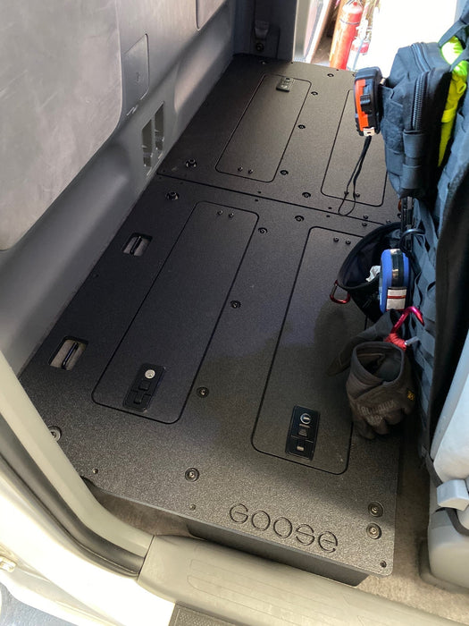 Goose Gear Access Cab Second Row Seat Delete Plate System For Tacoma (2005-2015)