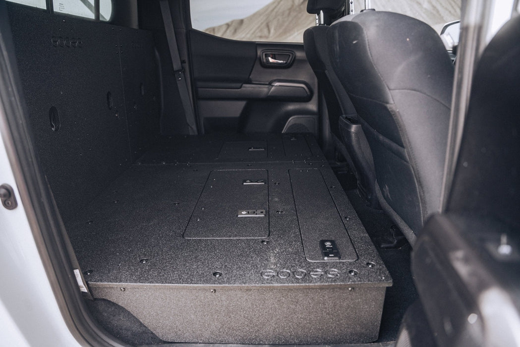 Goose Gear Second Row Seat Delete Plate System For Tacoma (2005-2023)