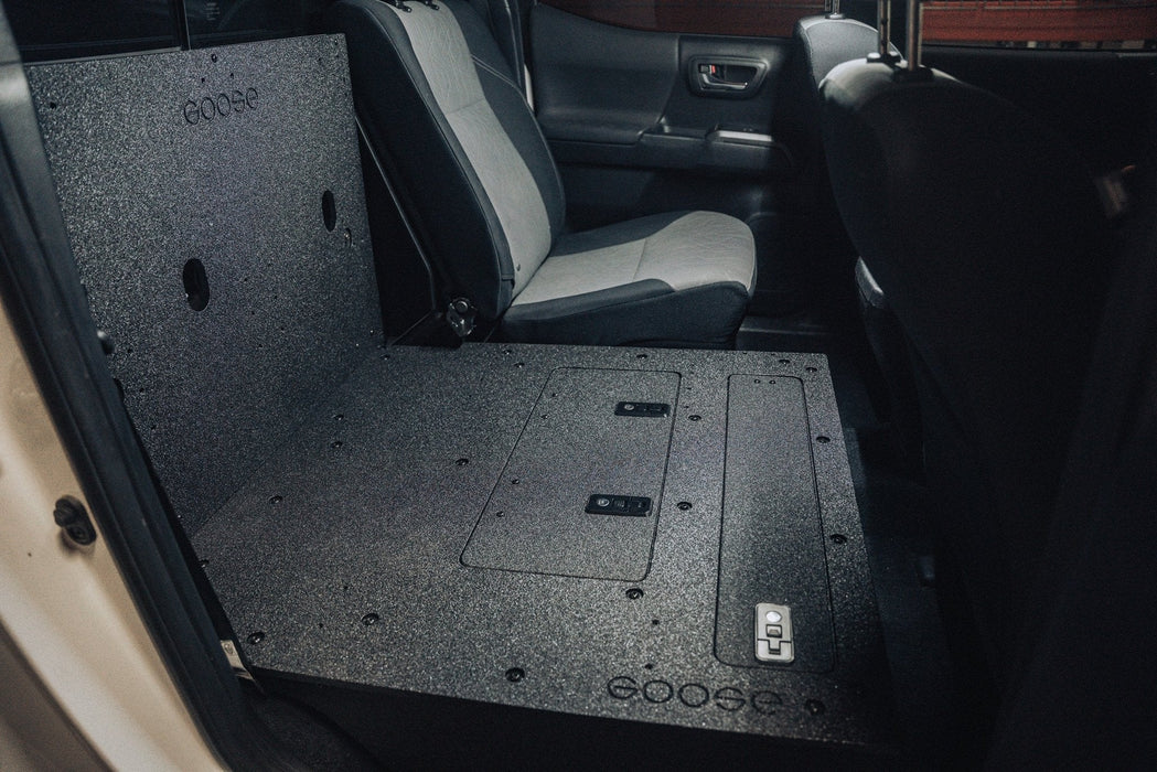 Goose Gear Second Row Seat Delete Plate System For Tacoma (2005-2023)