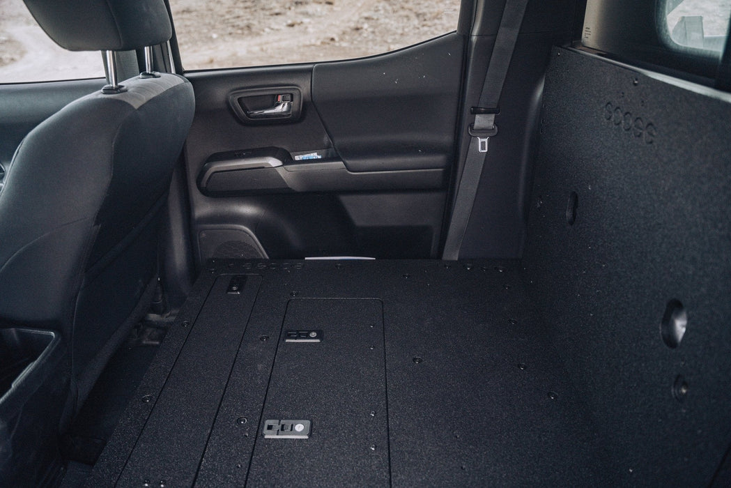 Goose Gear Second Row Seat Delete Plate System For Tacoma (2005-2023)