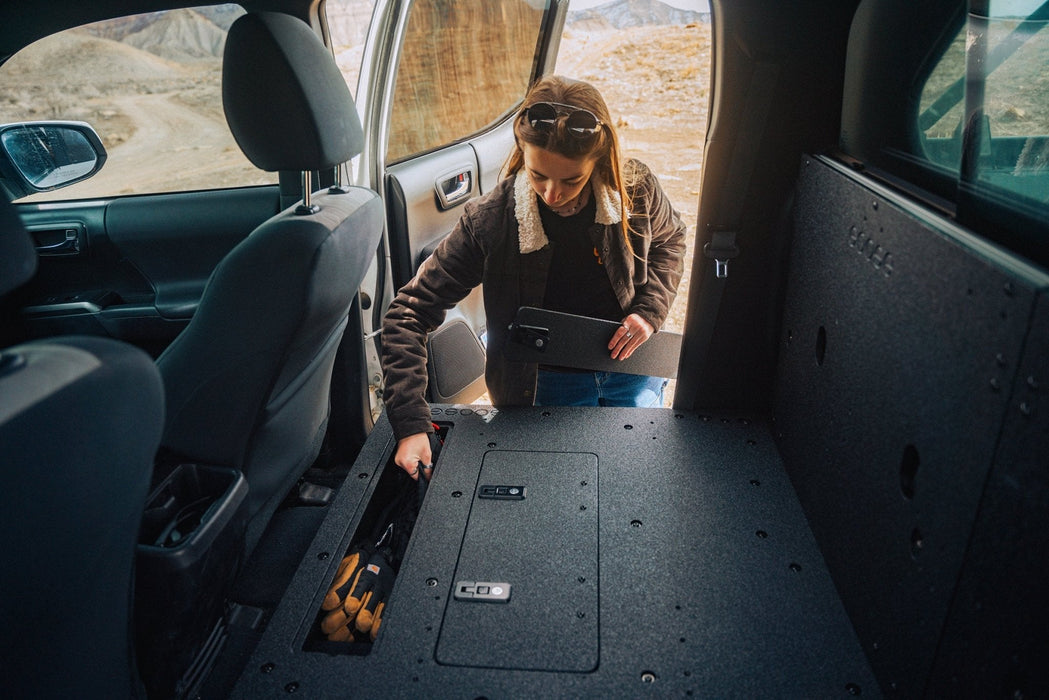 Goose Gear Second Row Seat Delete Plate System For Tacoma (2005-2023)