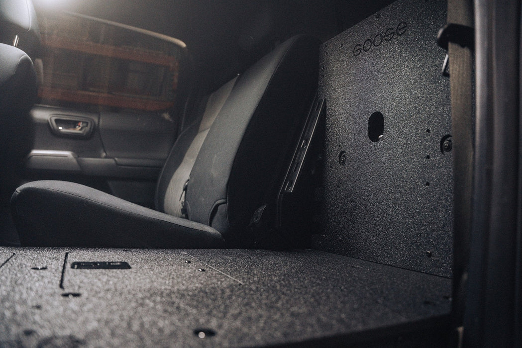 Goose Gear Second Row Seat Delete Plate System For Tacoma (2005-2023)