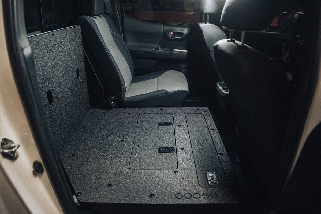 Goose Gear Second Row Seat Delete Plate System For Tacoma (2005-2023)