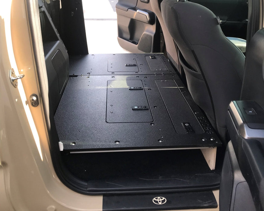 Goose Gear Second Row Seat Delete Plate System For Tacoma (2005-2023)
