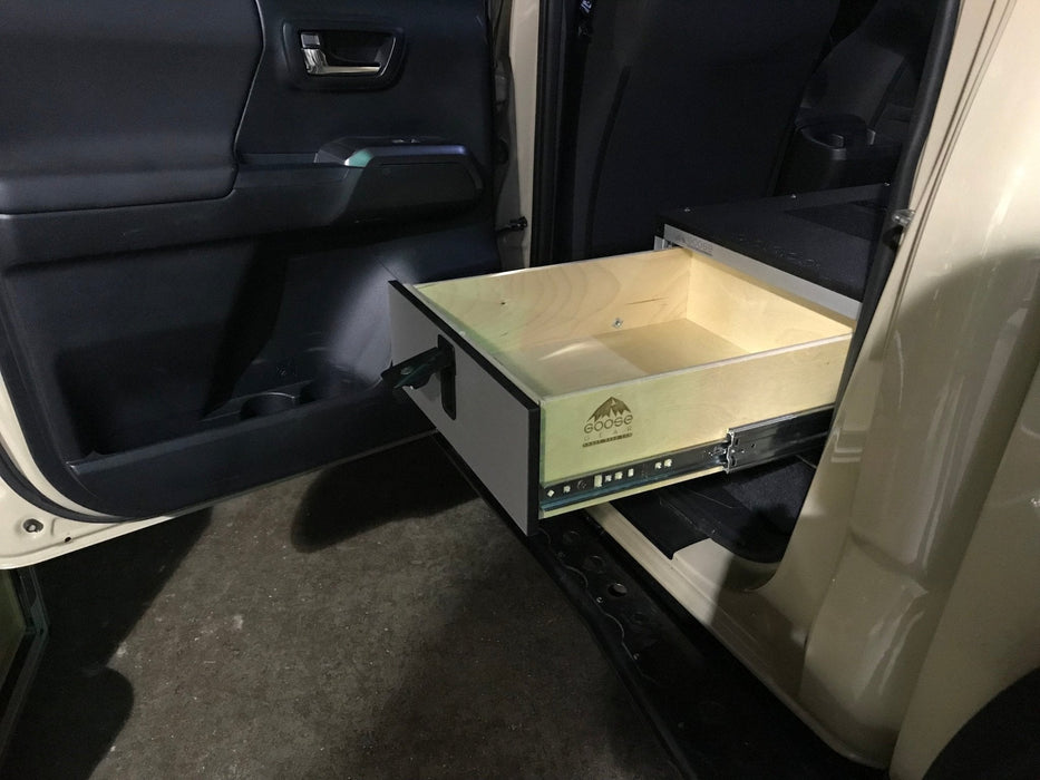 Goose Gear Second Row Single Drawer Module 40% Driver Side For Tacoma (2005-2023)