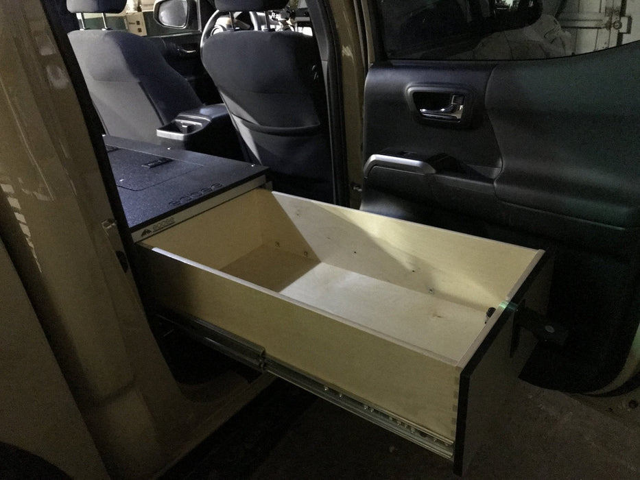 Goose Gear Second Row Single Drawer 60% Passenger Side For Tacoma (2005-2023)