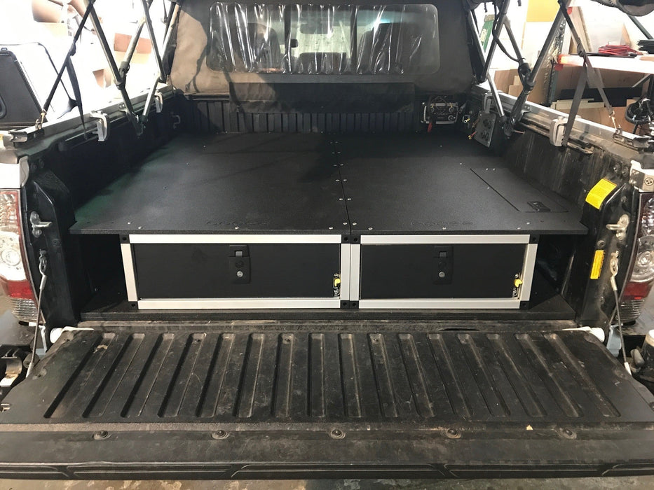 Goose Gear Truck Bed Single Drawer Module Top Plates For Tacoma (2005-2023)