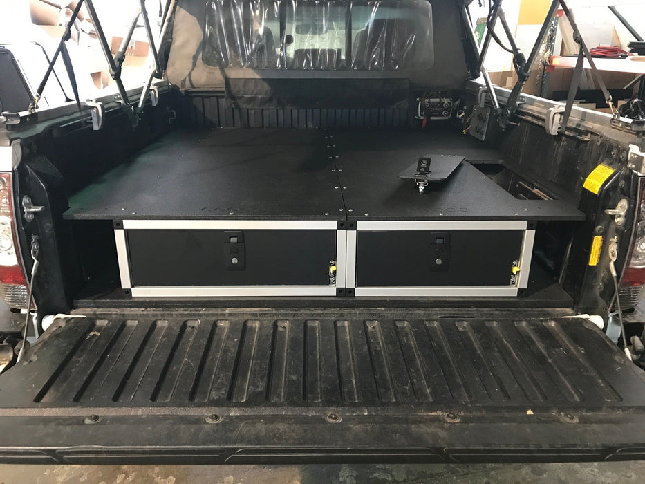 Goose Gear Truck Bed Single Drawer Module Top Plates For Tacoma (2005-2023)