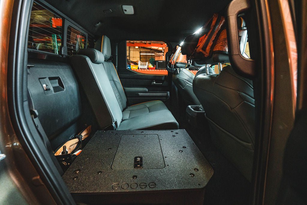 Goose Gear Seat Delete Plate System Second Row For Tacoma (2024-Current)