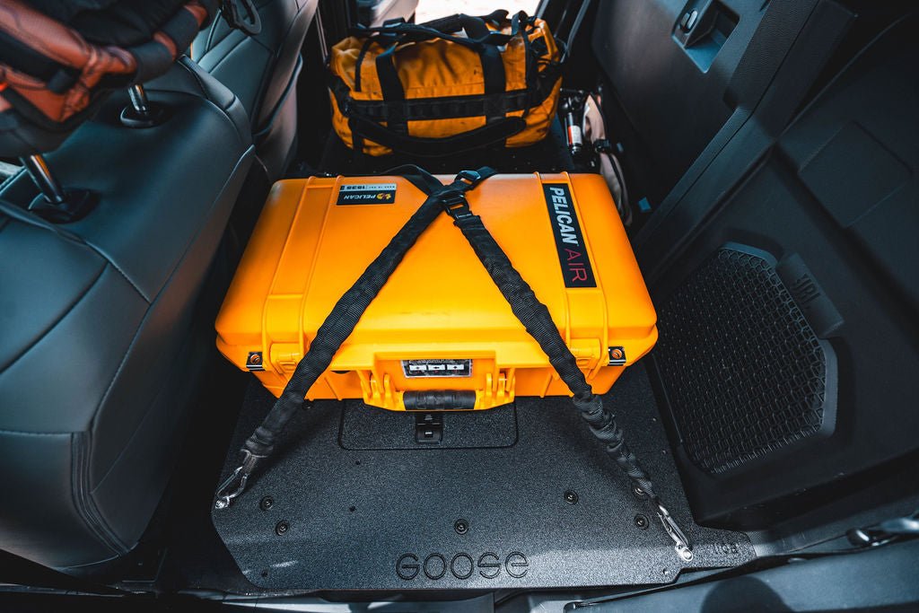 Goose Gear Seat Delete Plate System Second Row For Tacoma (2024-Current)