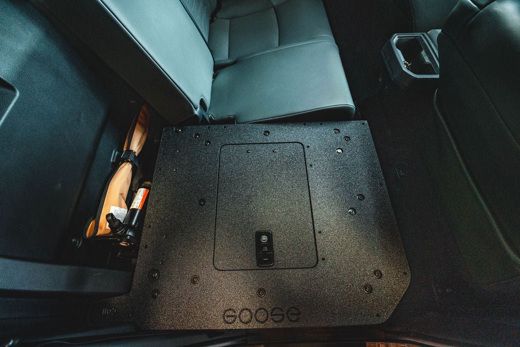 Goose Gear Seat Delete Plate System Second Row For Tacoma (2024-Current)