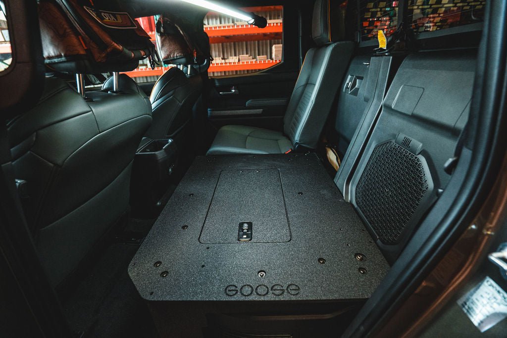 Goose Gear Seat Delete Plate System Second Row For Tacoma (2024-Current)