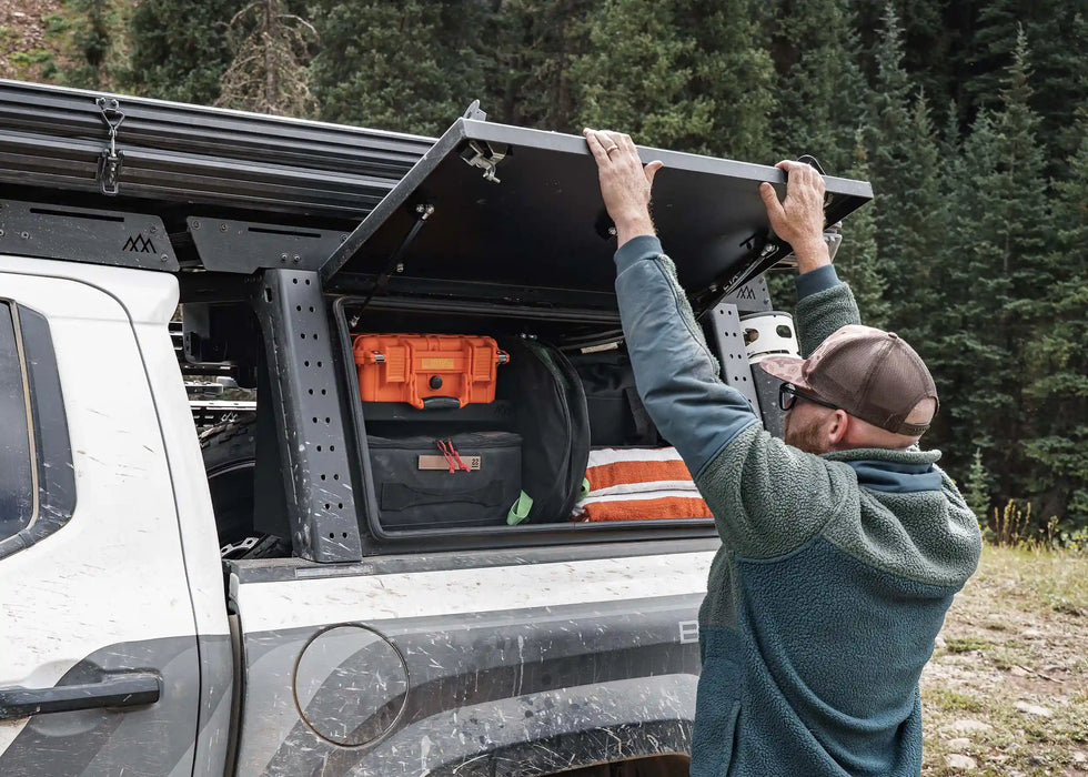 Backwoods Overland Bed Rack Storage Box For Tacoma