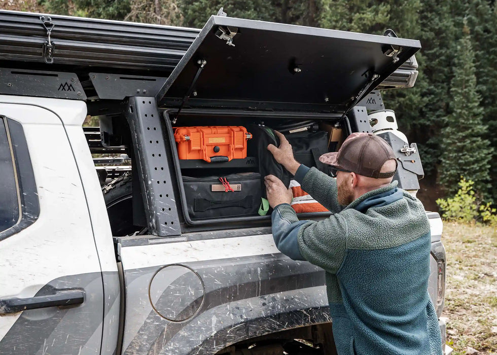 Backwoods Overland Bed Rack Storage Box For Tacoma
